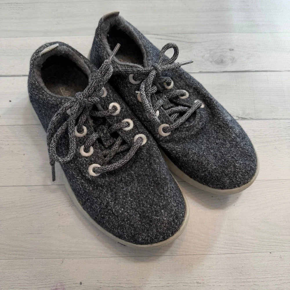 All birds womens grey wool runners size‎ 7